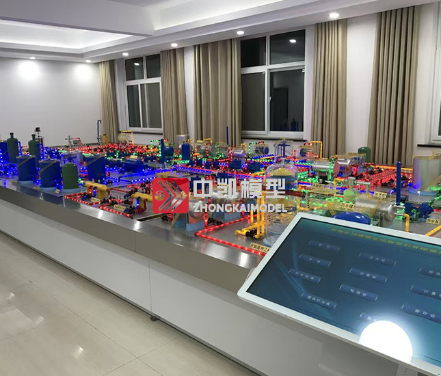 采油礦場(chǎng)集輸實(shí)訓(xùn)仿真模型